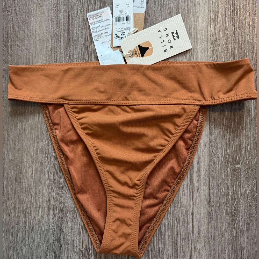 Billabong Golden Brown Sol Searcher Bikini Bottom